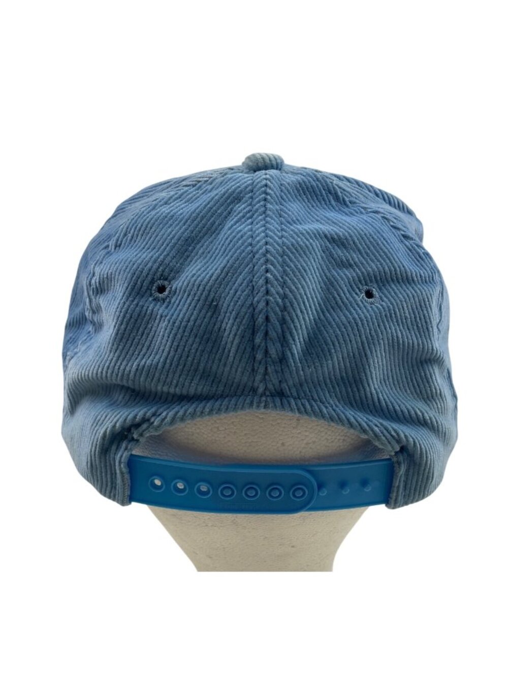Vintage Gettysburg Light Blue Snapback Hat Corduroy Cap Hat Sam Jung - Picture 5 of 10